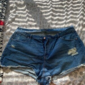 Wild Fable Distressed Blue Jean Shorts